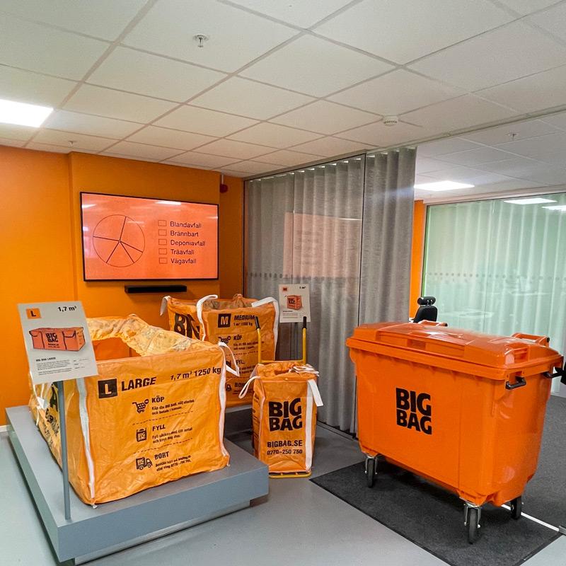 BIG BAG showroom