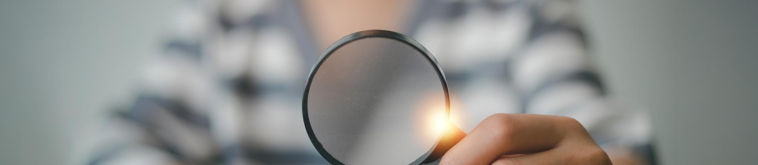 Bild på förstoringsglas